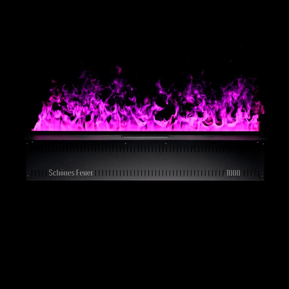 Электрический паровой камин Schones Feuer 3D Hot Line 1000 PRO черный