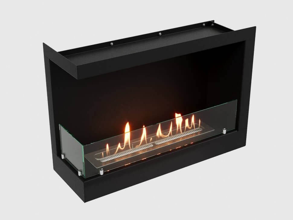 Встроенный биокамин Lux Fire Угловой 690 S (левый угол)