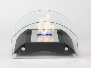 Биокамин Lux Fire Мост М черный